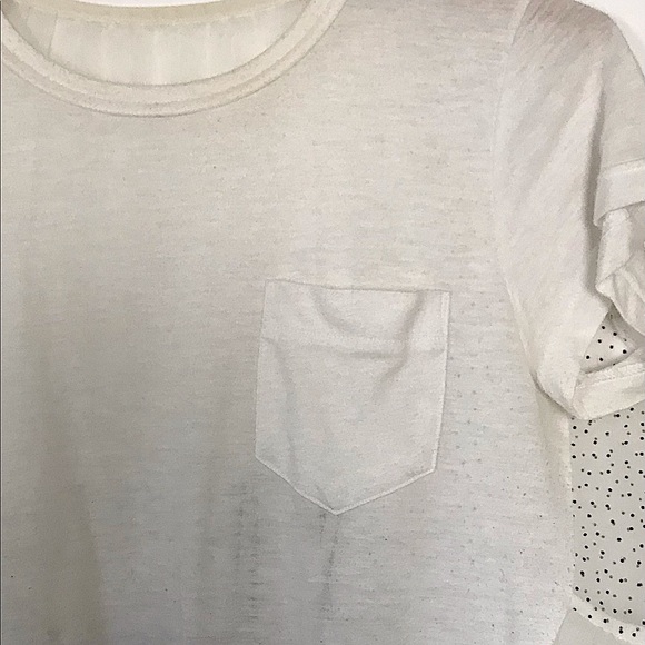 Sacai Mixed Media Printed T-Shirt - Picture 3 of 5